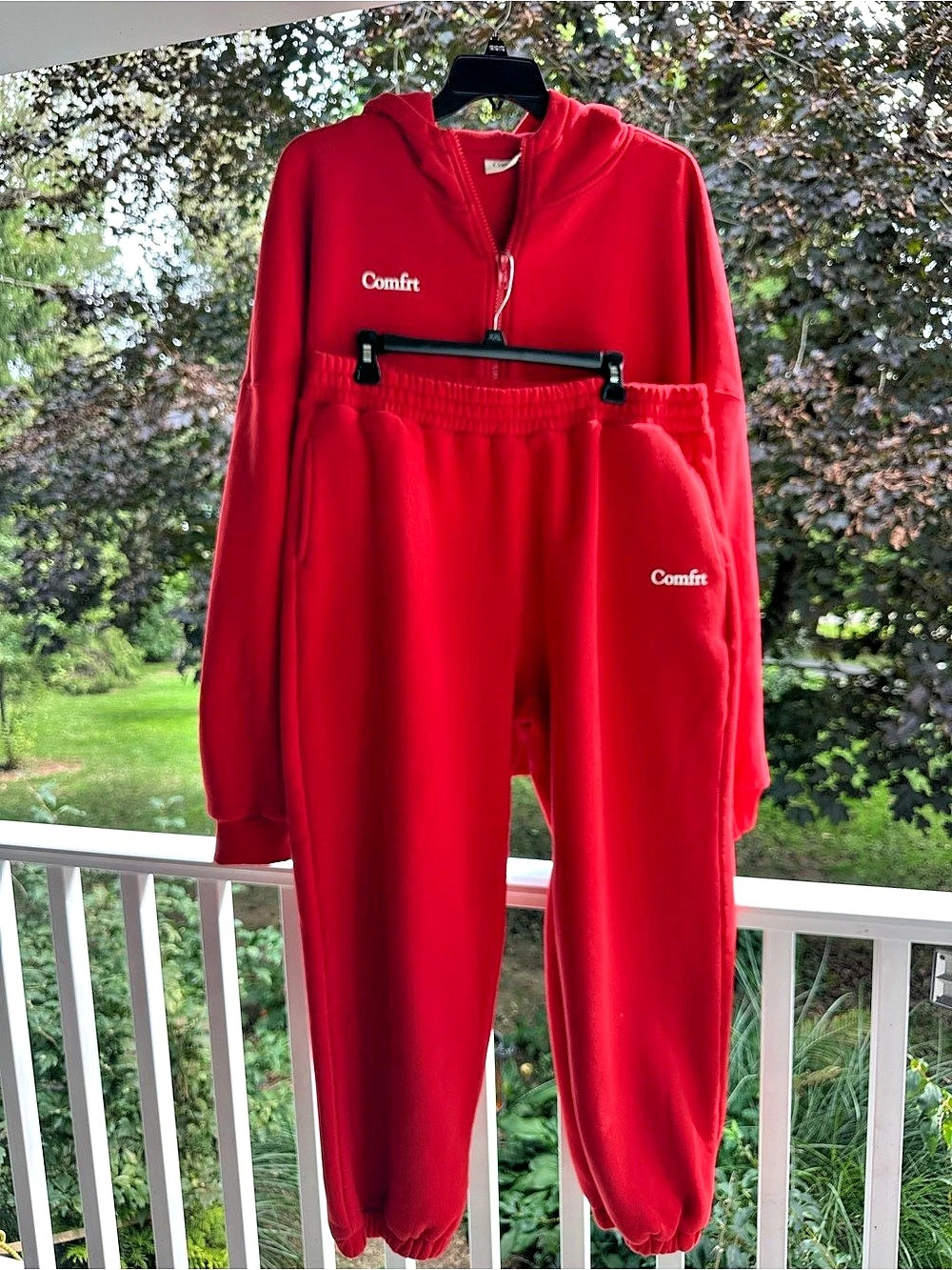 Comfrt set Red ( Crimson ) Loungewear Size 2XL